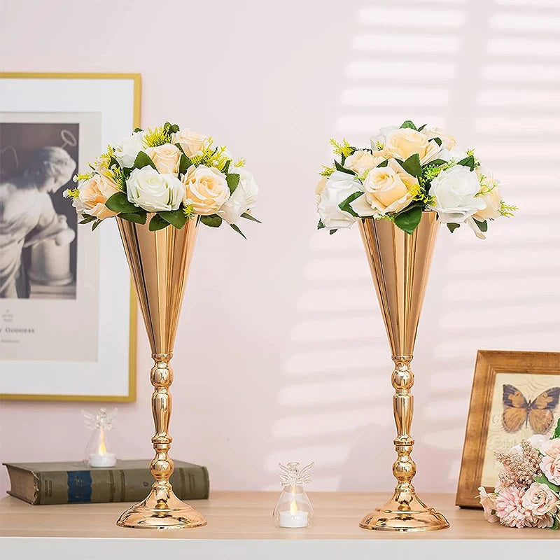 Metal Flower Stand | Metal Flower Vase | HomeHaven Goods