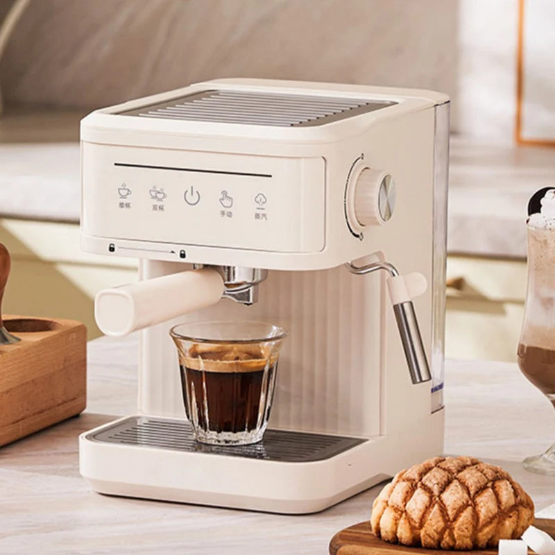 Multifunction Espresso Machine Automatic Milk Frother Foam Latte Steam 20bar Coffee Maker Extractor Cappuccino Brew Pot EU US UK