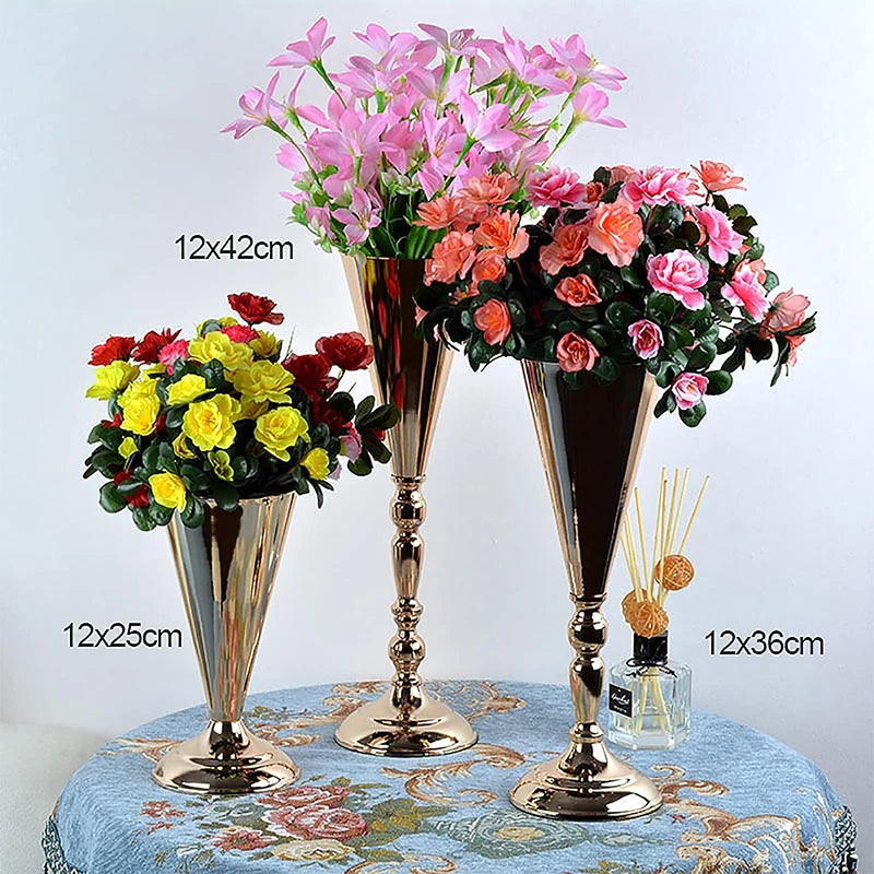 Metal Flower Stand | Metal Flower Vase | HomeHaven Goods