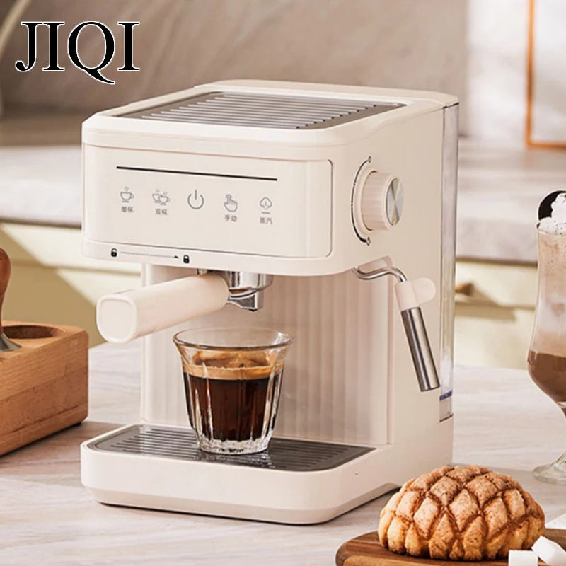 Multifunction Espresso Machine Automatic Milk Frother Foam Latte Steam 20bar Coffee Maker Extractor Cappuccino Brew Pot EU US UK