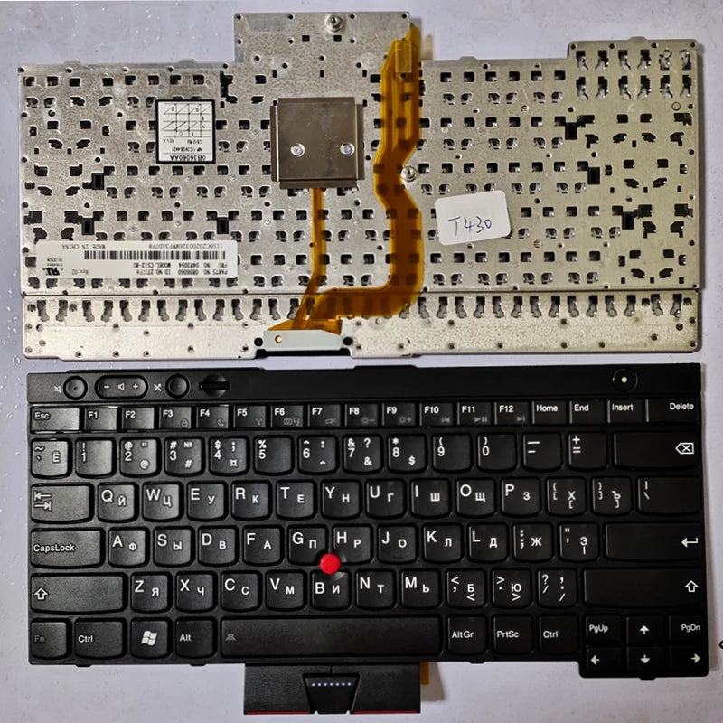 US/UK/FR/GR/IT/RU/SP/TR/JP Keyboard for Lenovo ThinkPad L530 T430 L430 T430S X230 W530 T530 T530I T430I 04X1263 04W3048 04W3123