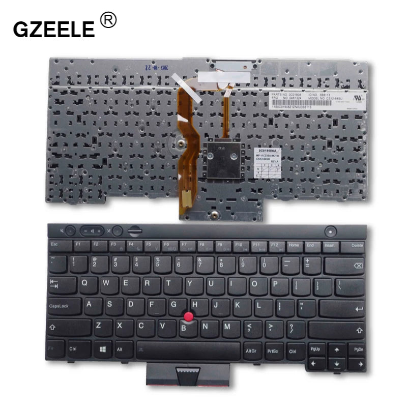 US/UK/FR/GR/IT/RU/SP/TR/JP Keyboard for Lenovo ThinkPad L530 T430 L430 T430S X230 W530 T530 T530I T430I 04X1263 04W3048 04W3123