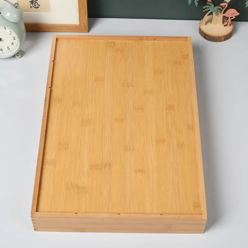 Cutlery Storage Box,  Bamboo Drawer Organiser,Fork Knife Spoon