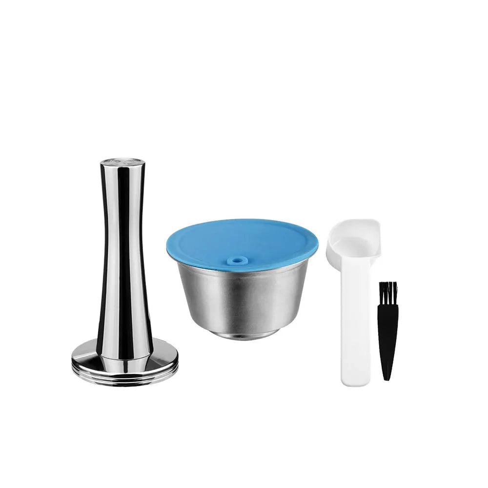 Refillable Stainless Steel Metal Reusable Dolce Gusto Capsule Silicone Cover For Dolce Gusto Cofee Machine Crema Coffee Maker