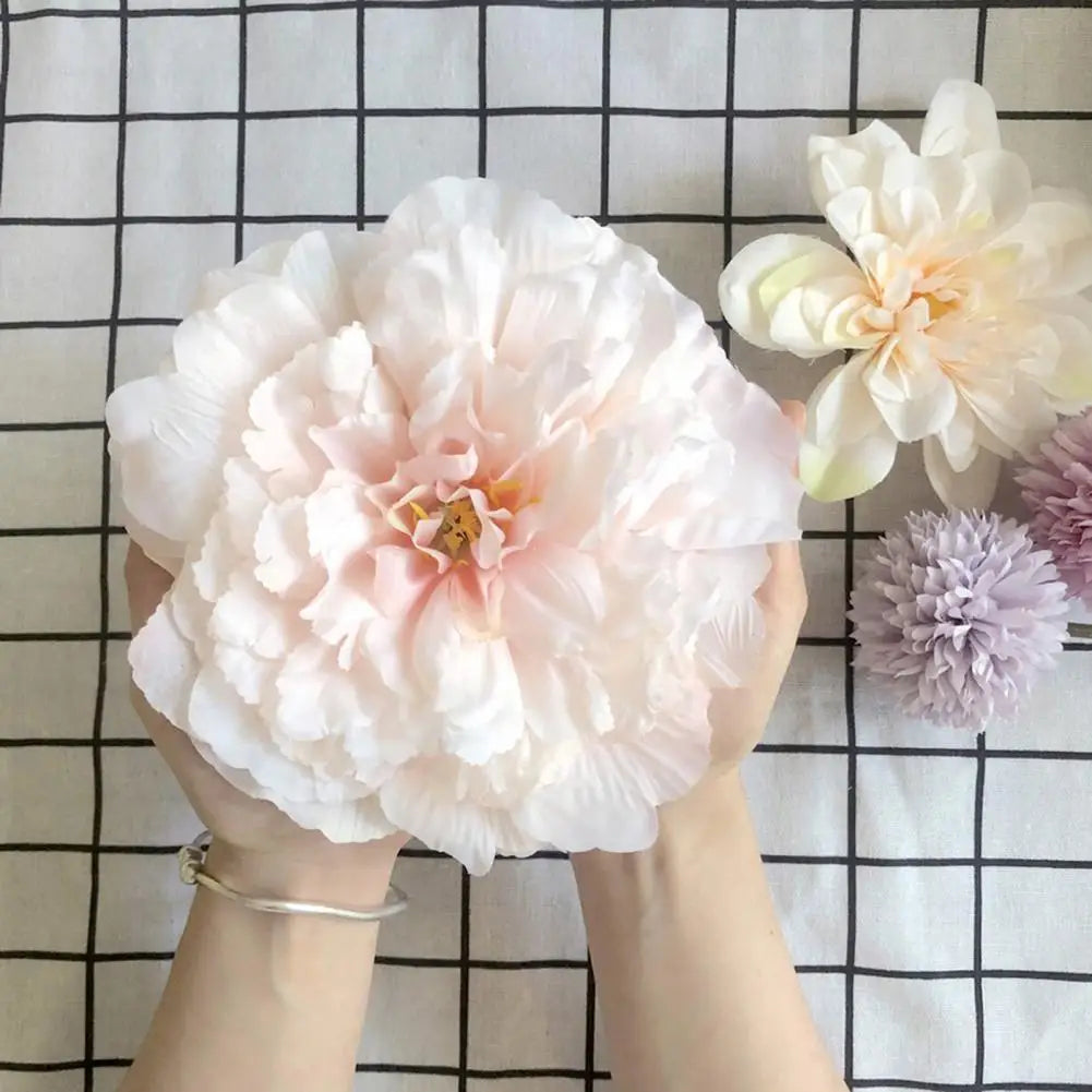 Big peony high-grade artificial flower fake flower wedding