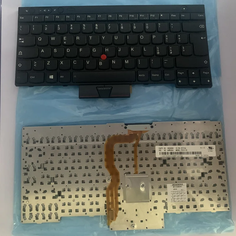 US/UK/FR/GR/IT/RU/SP/TR/JP Keyboard for Lenovo ThinkPad L530 T430 L430 T430S X230 W530 T530 T530I T430I 04X1263 04W3048 04W3123