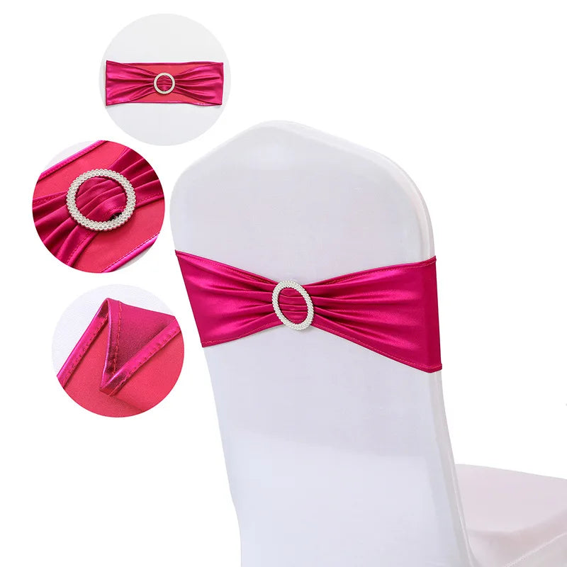 Wedding Chair Sashes | Spandex Chair Sashes | HomeHaven Goods