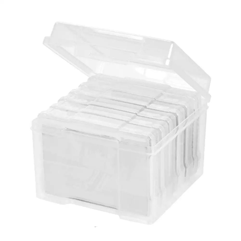 Photo Storage Box Photo Keeper Cases Plastic Photo Storage