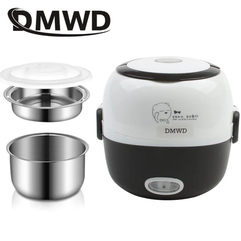 DMWD Electric Mini Rice Cooker 2L