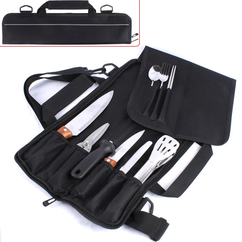 Professional Chef Knife Bag Organiser Portable Cooking