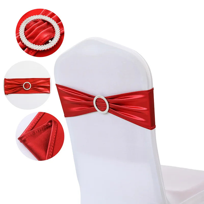 Wedding Chair Sashes | Spandex Chair Sashes | HomeHaven Goods