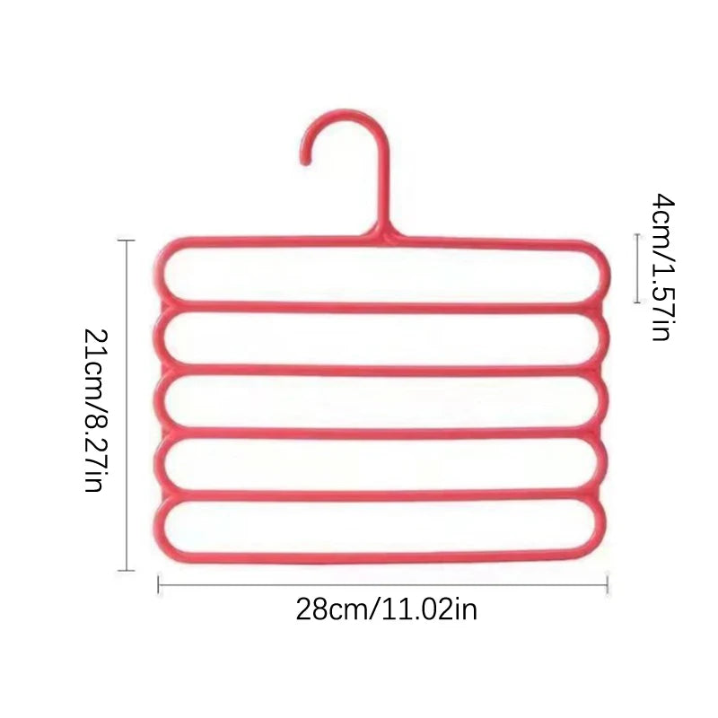 Clothes Hangers Trousers Hangers Holders Closet Storage