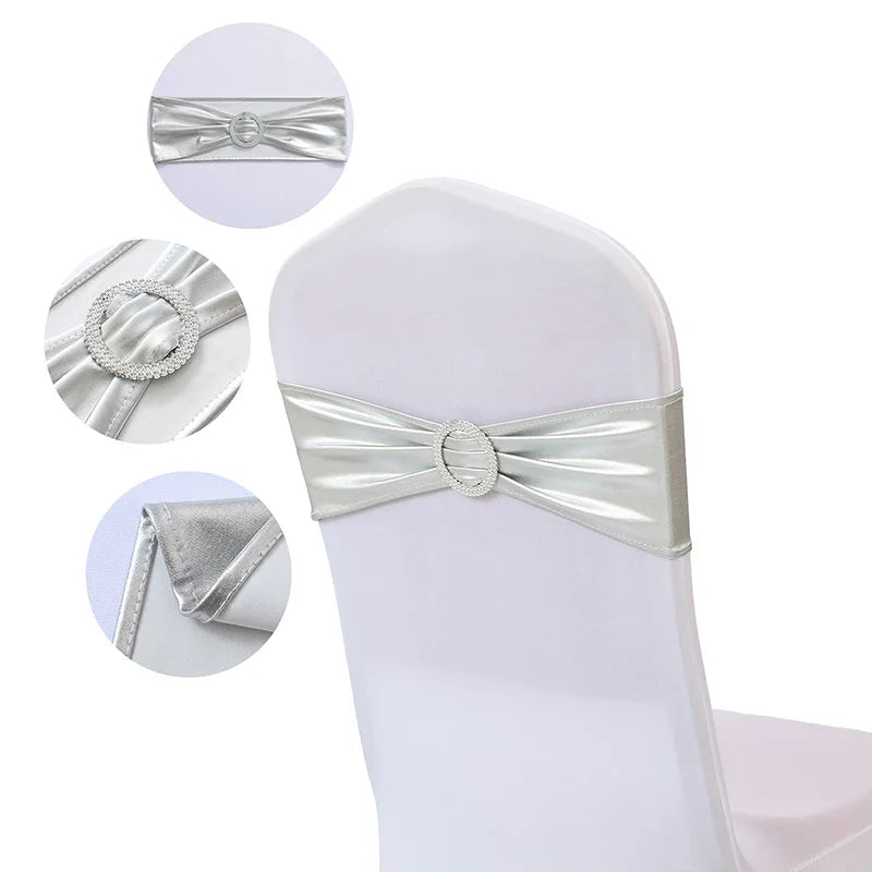 Wedding Chair Sashes | Spandex Chair Sashes | HomeHaven Goods