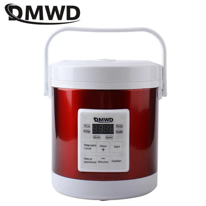 DMWD 12V 24V Mini Rice Cooker 1.6L