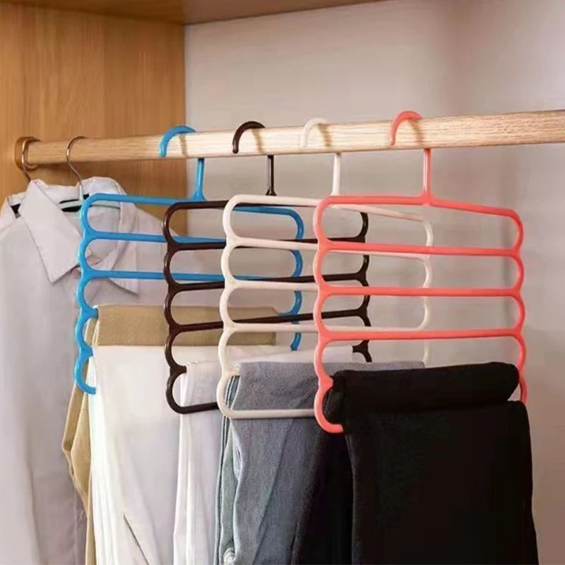 Clothes Hangers Trousers Hangers Holders Closet Storage