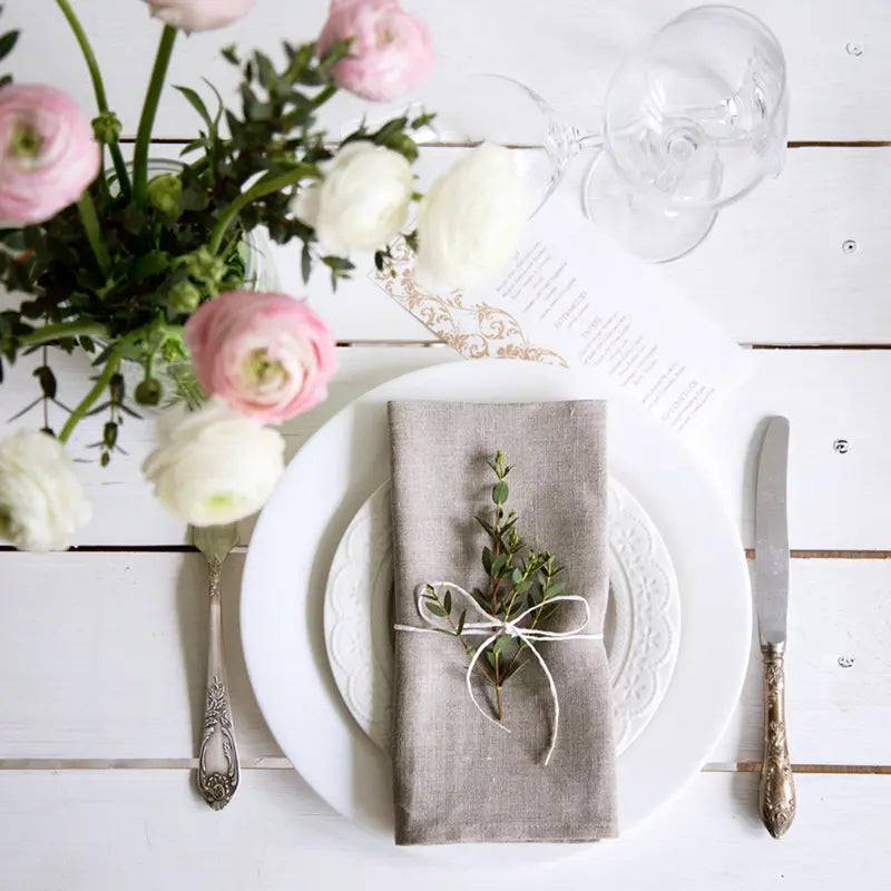 Dining Table Napkins | Cloth Dinner Napkins | HomeHaven Goods