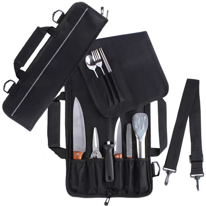 Professional Chef Knife Bag Organiser Portable Cooking