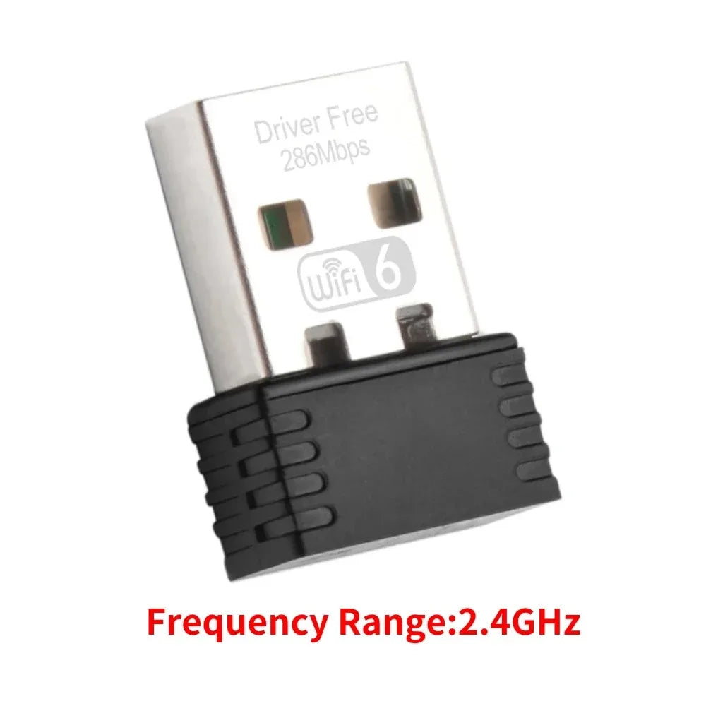 USB Wifi Adapter 600Mbps Wi fi Adapter 2.4G&5.8GHz USB Ethernet PC Wi-Fi Adapter Lan 300Mbps Wifi Dongle AC Wifi Receiver