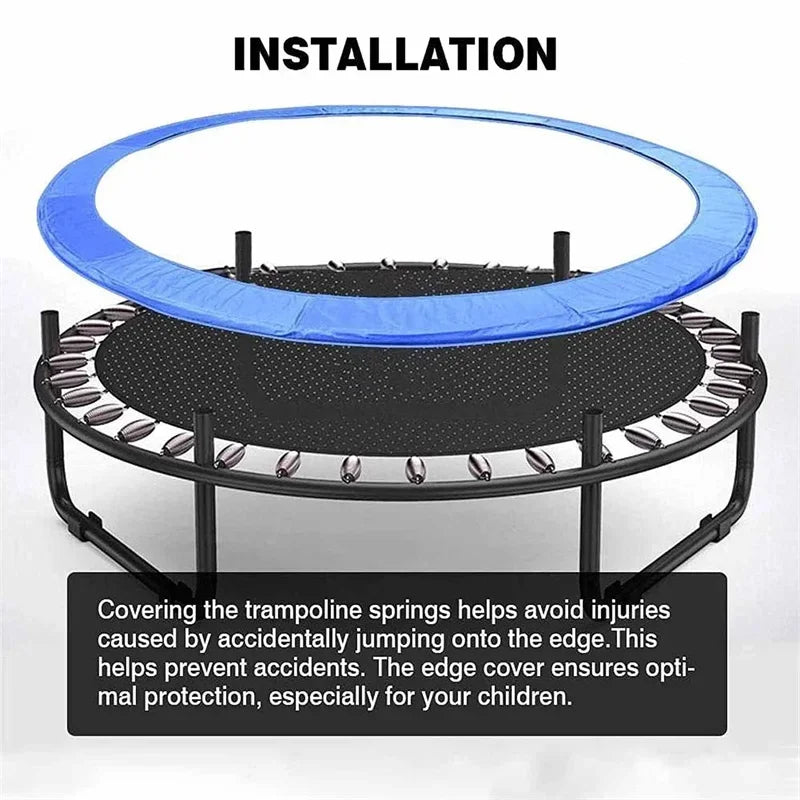 Feet Trampoline Protection Mat Trampoline Safety Pad Round Spring