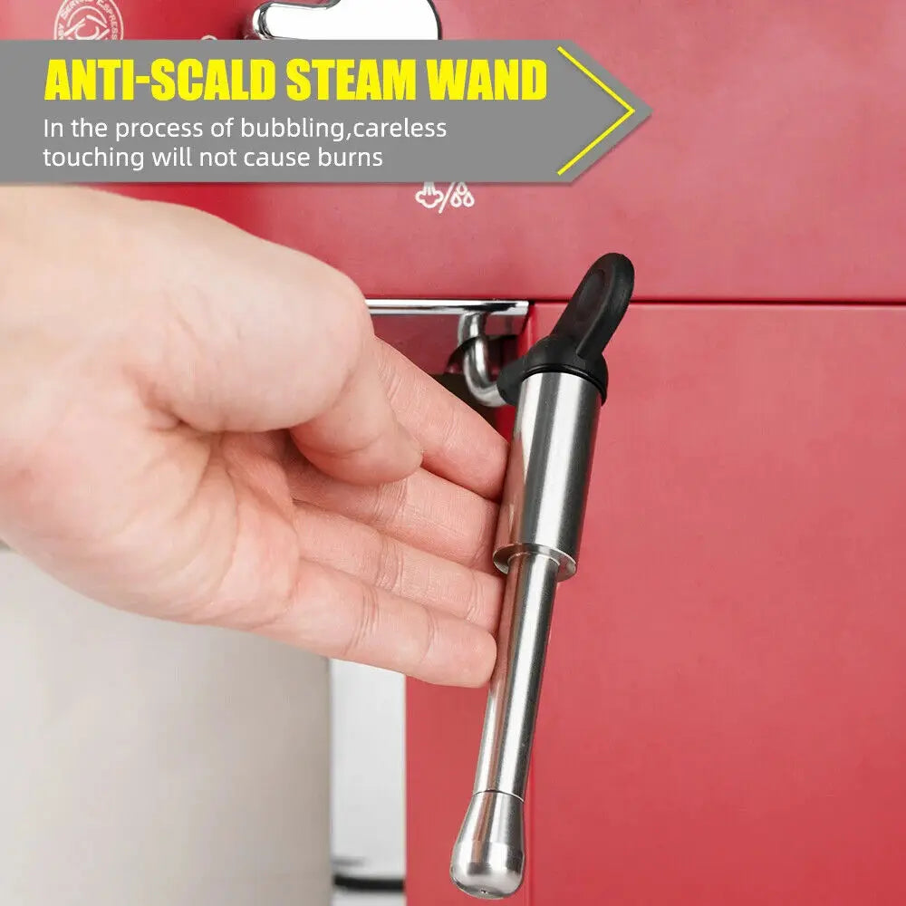 Coffee Maker Steam Nozzle Compatible with Delonghi EC685 304 Cofee Steam Wand Pipe Fittings 304 Stainless Steel Supplements