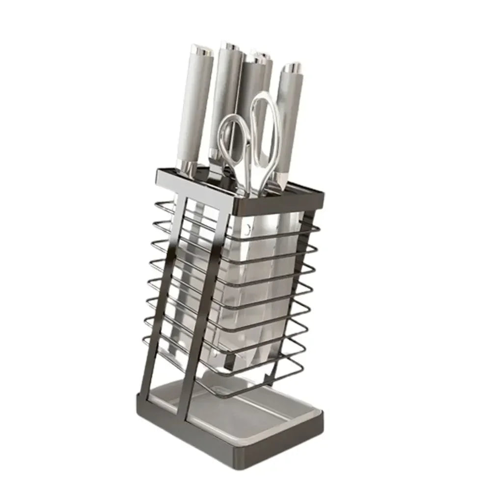 Stainless Steel Kitchen Rack Kitchen Knife Countertop Knife