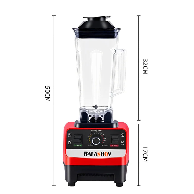 2000W Commercial Grade Blender for Smoothies & Ice