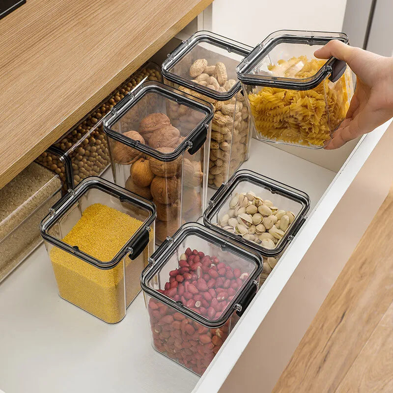 1pc Clear Food Storage Box