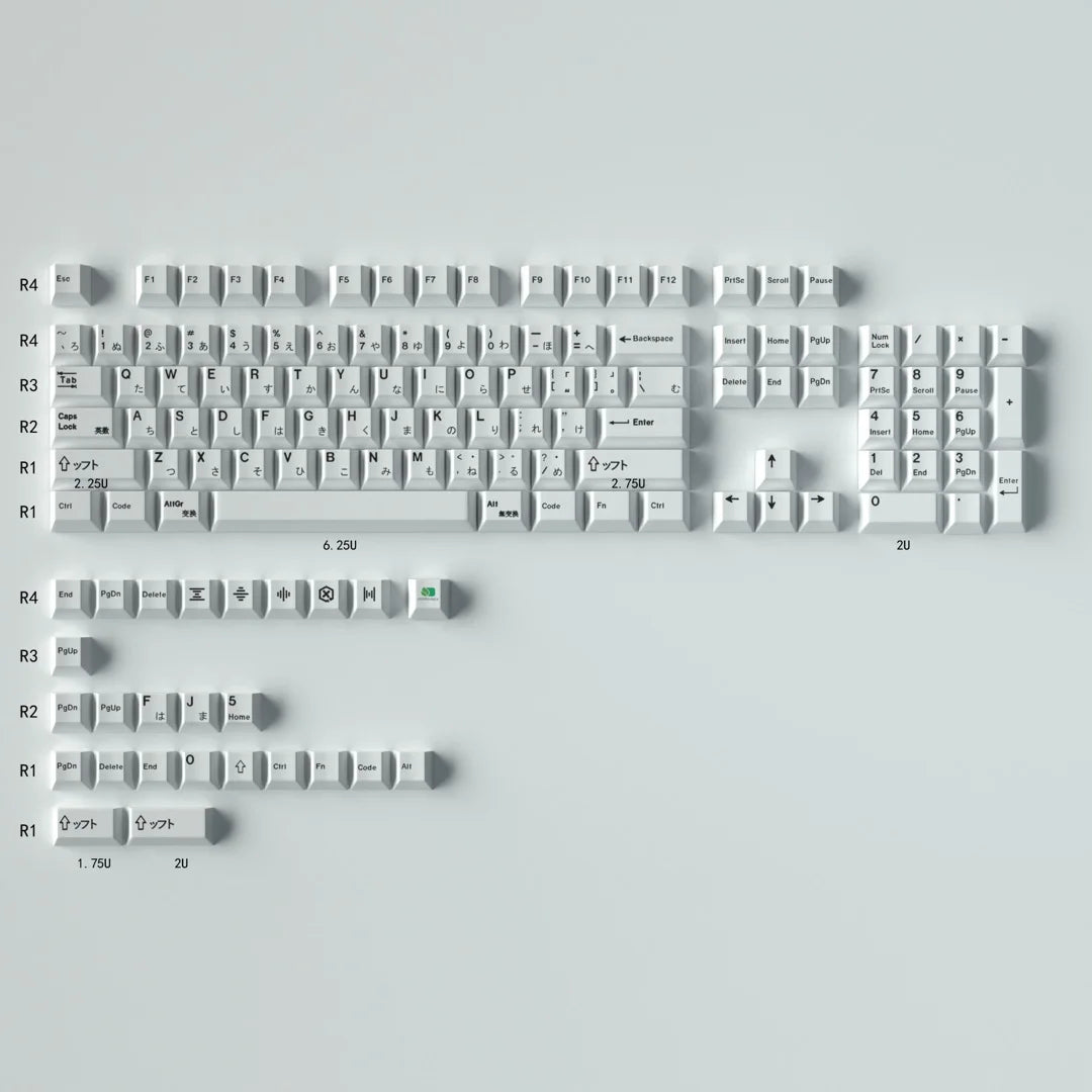 GMK Sushi TaiChi Large Set DYE-SUB PBT Keycap Japanese Custom Personality Cherry Profile Keycaps For Mechanical Keyboard  61/64