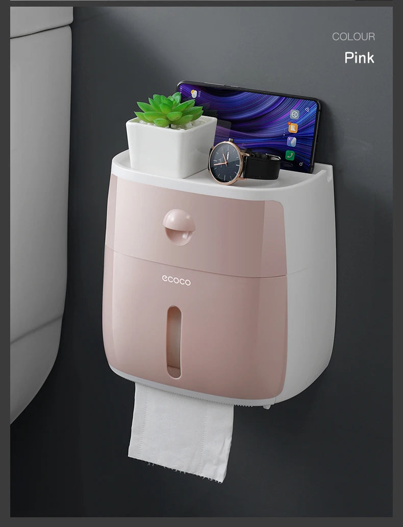 Porte-rouleau de papier toilette portable