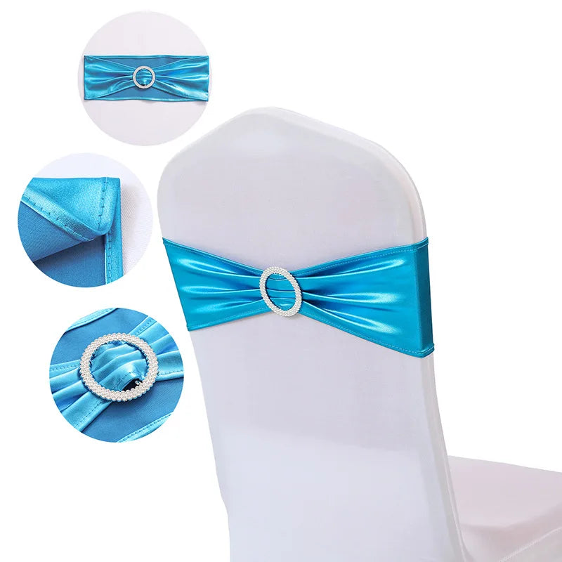 Wedding Chair Sashes | Spandex Chair Sashes | HomeHaven Goods