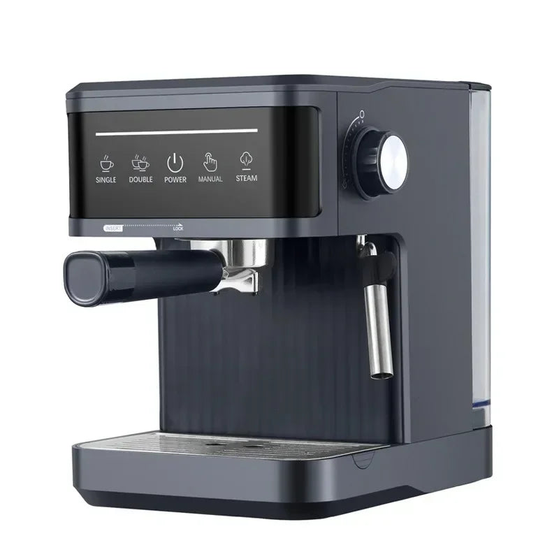 Electric Espresso Maker Professional Espresso Coffee Maker Semi Automatic Latte Cappuccino Milk Frother Italian Coffee Machines