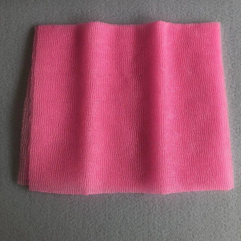 2pcs beauty skin exfoliating cloth washcloth Japanese body wash towel nylon bath towel skin polishing towel