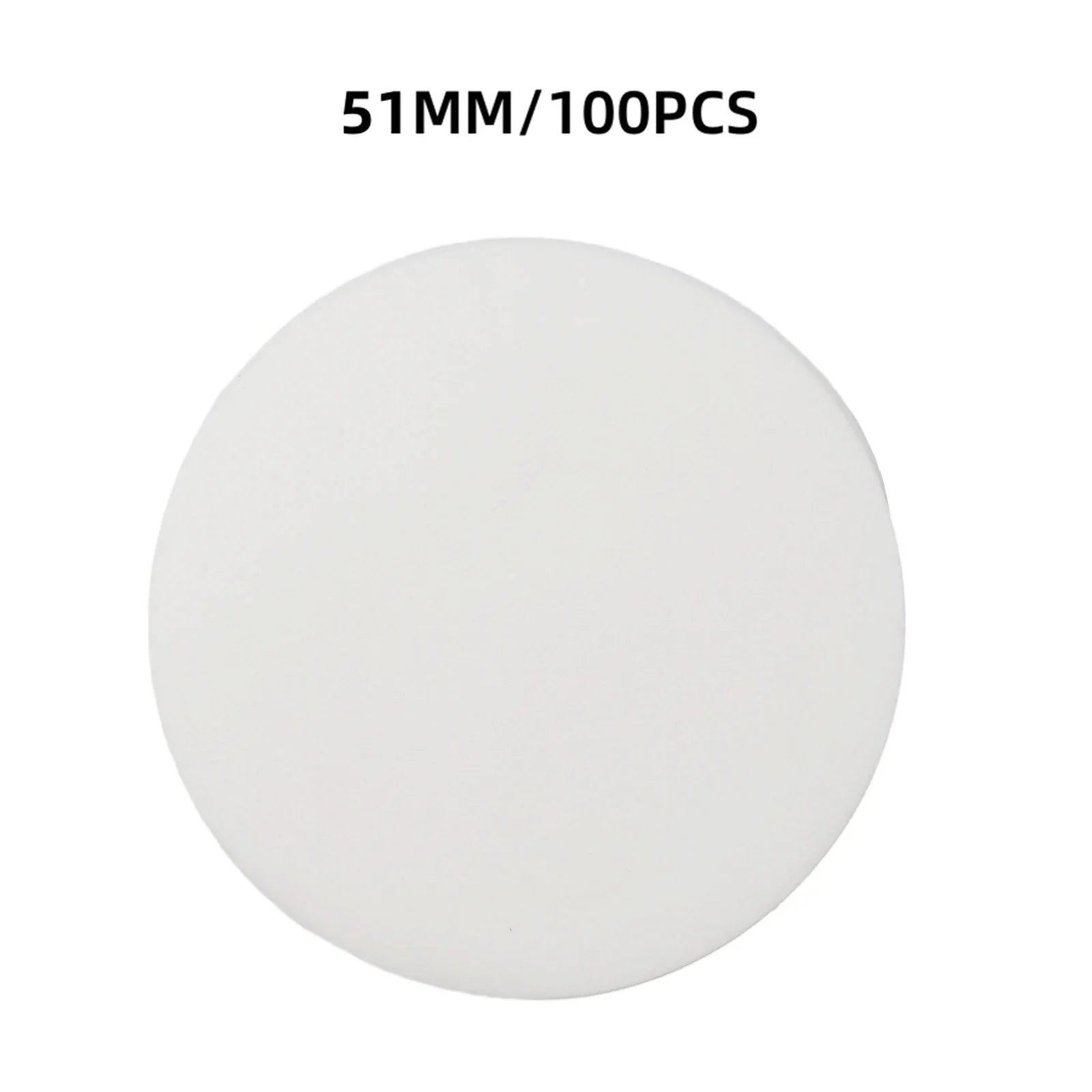Powder Bowl Filters Filter Papers Cofe Good Toughness Raw Wood Pulp Round White Espresso Coffee Maker High Quality