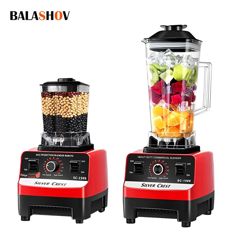 2000W Commercial Grade Blender for Smoothies & Ice