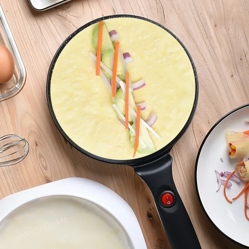 Mini Electric Crepe Maker - Pancake Cooking Pan