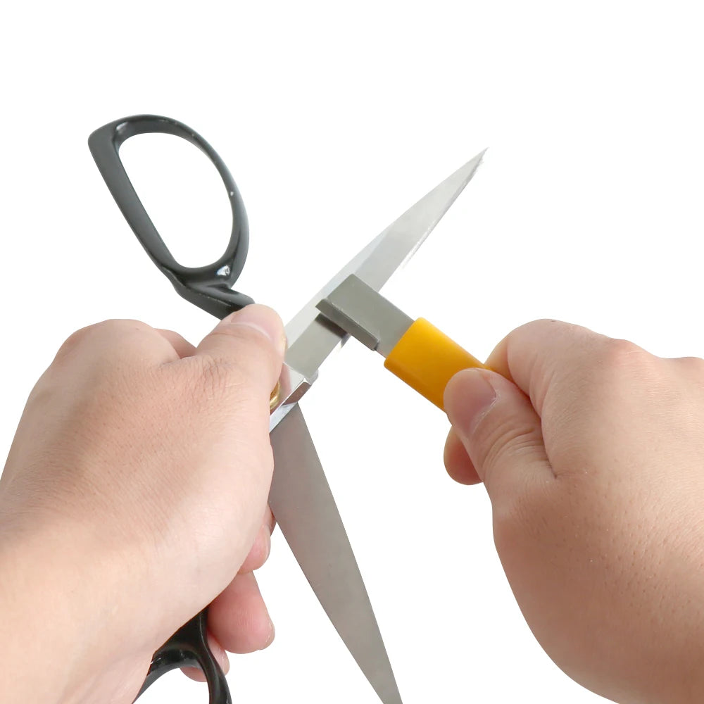 NUOTEN Brand Scissors Axes Pruners Hatchets Sharpener Hand Held Knife and Scissor Sharpener Garden Outdoor Sharpening Tool