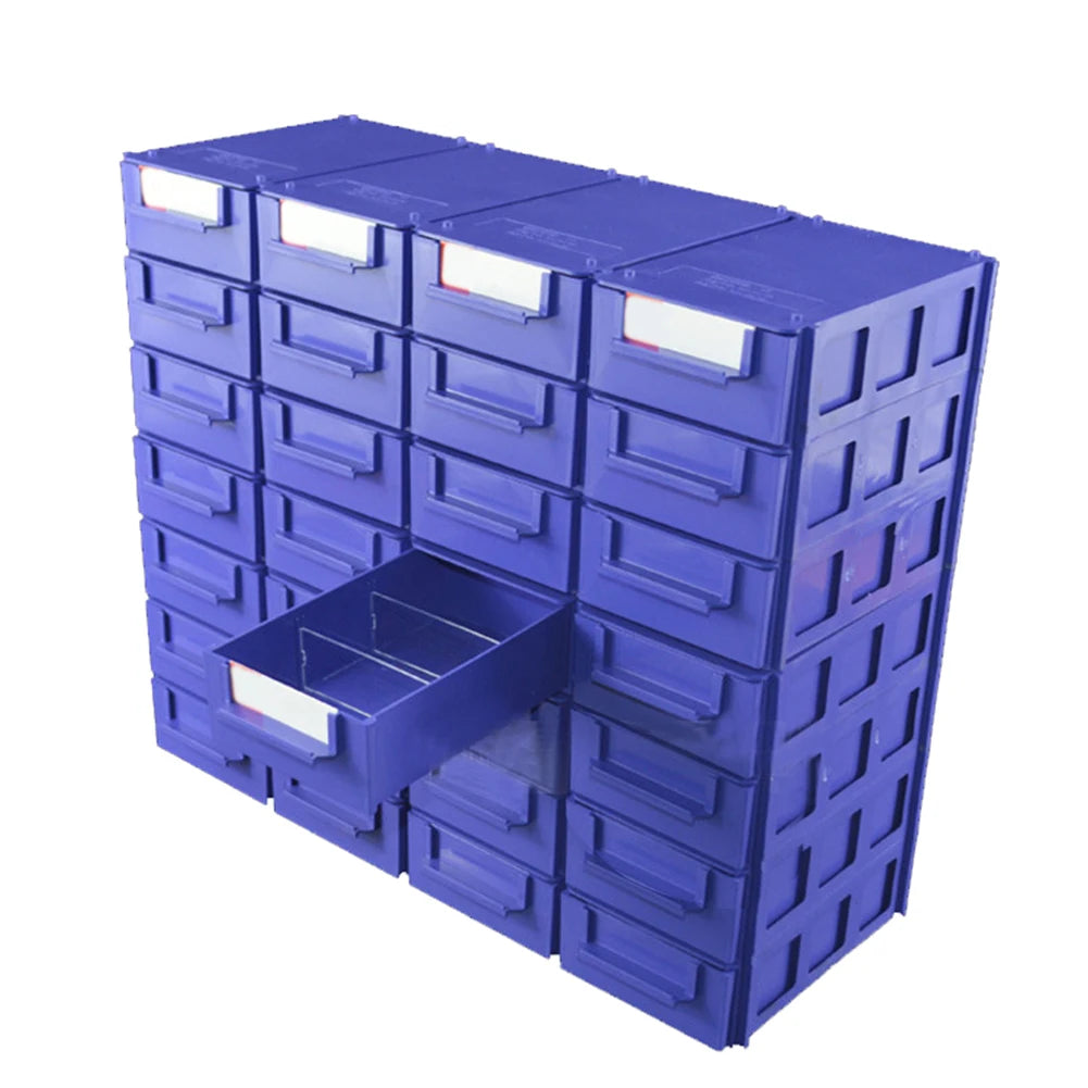 Tool Storage Box Multifunctional Stackable Hardware Parts Storage