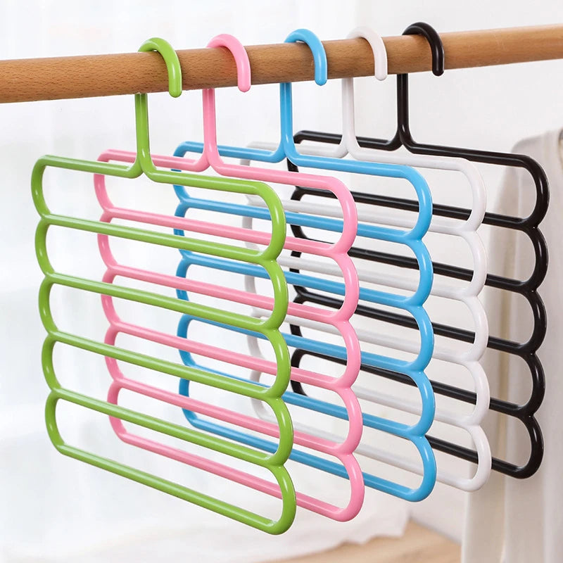 Clothes Hangers Trousers Hangers Holders Closet Storage