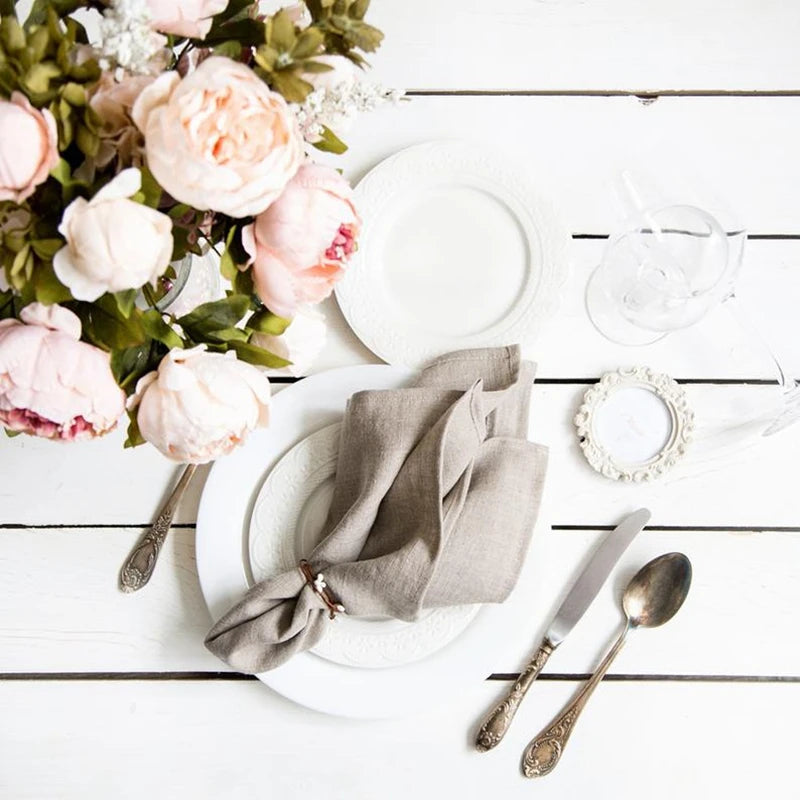 Dining Table Napkins | Cloth Dinner Napkins | HomeHaven Goods