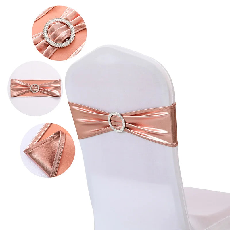 Wedding Chair Sashes | Spandex Chair Sashes | HomeHaven Goods