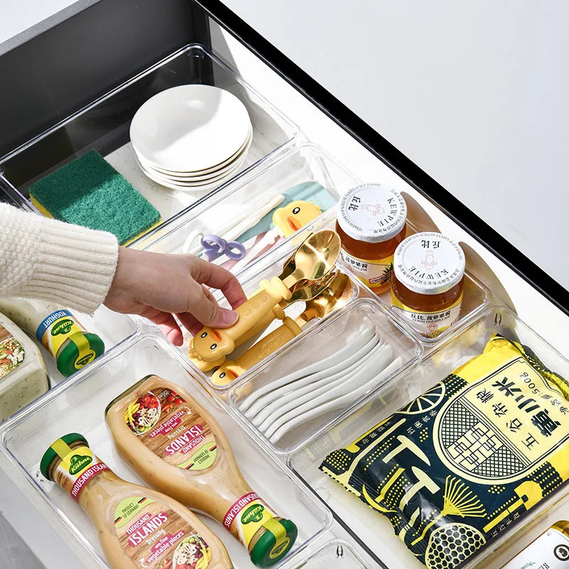 Desk Drawer Organizer | Plastic Bathroom Storage | HomeHaven Goods