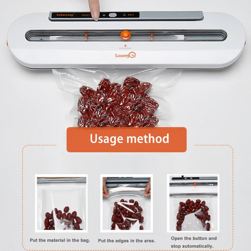 Food Vacuum Sealer - Commercial Household Packaging Machine