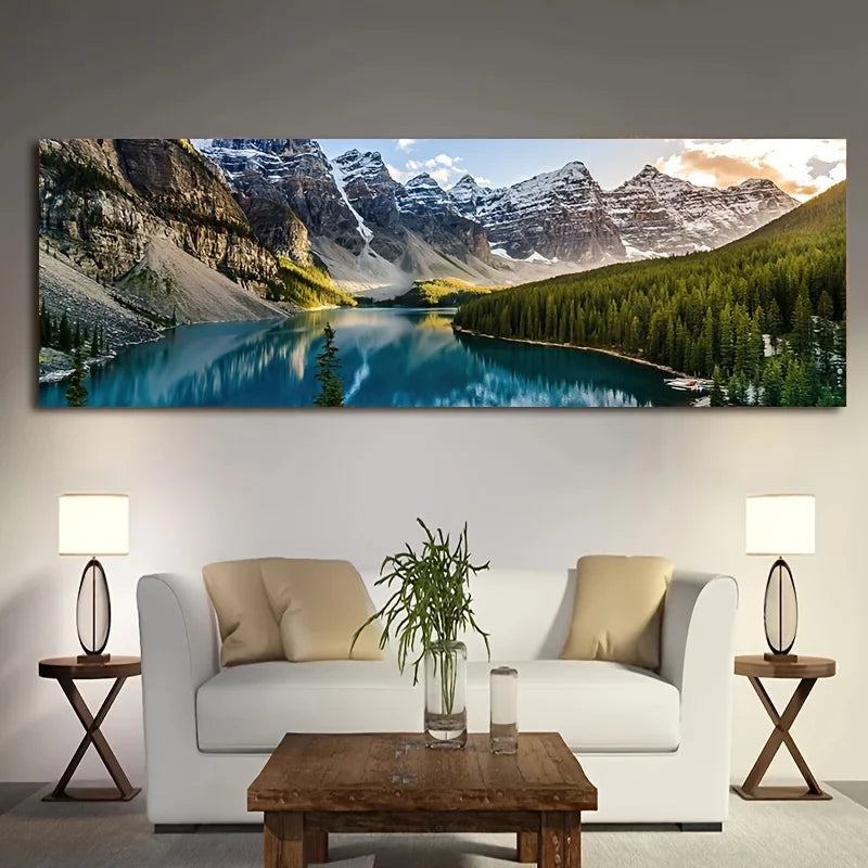 Peinture sur toile de paysage