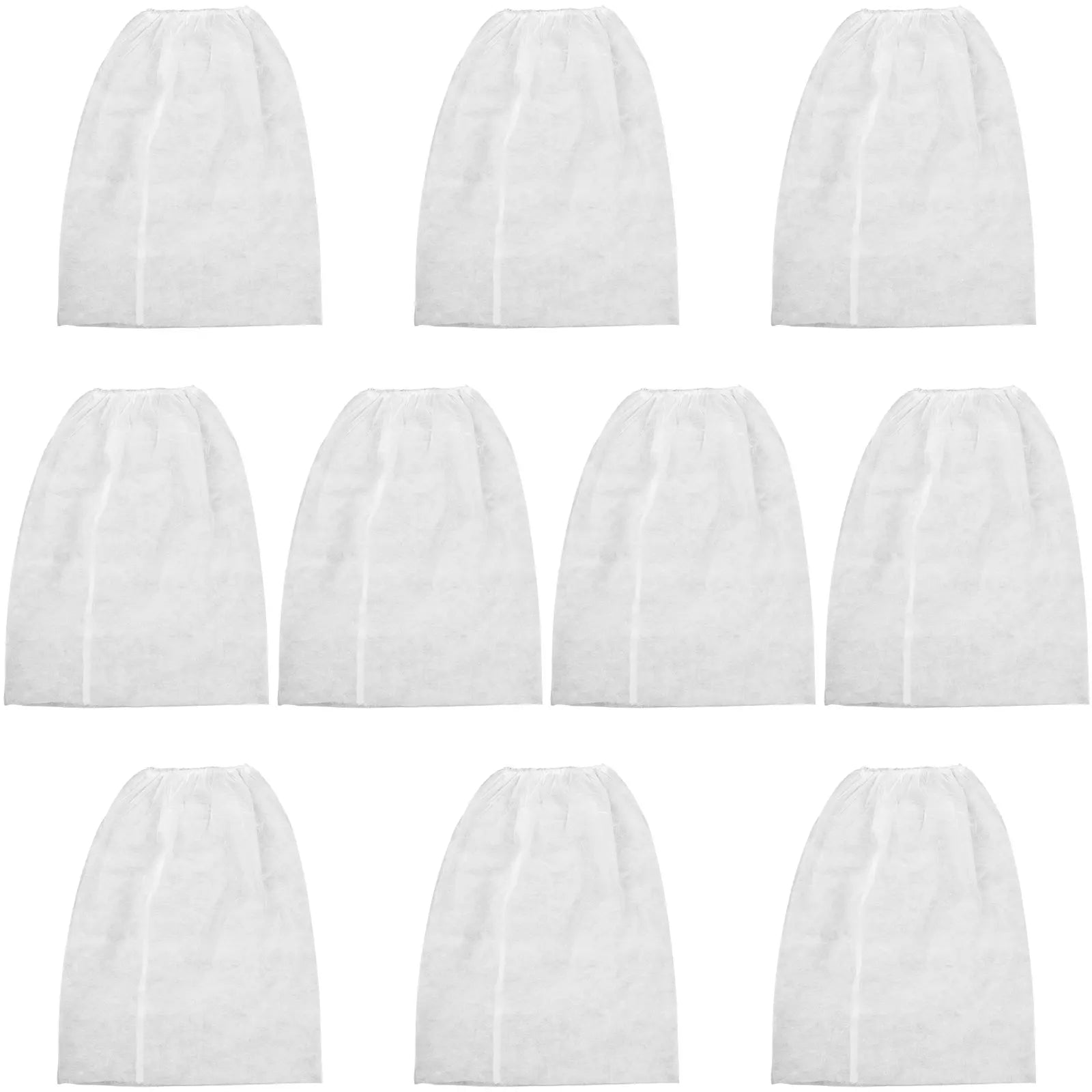 10Pack Disposable Spa Wrap Non-Woven Bath Wrap Disposable Bath Skirt Body Wrap Non Woven Bathrobe with Adjustable Closure