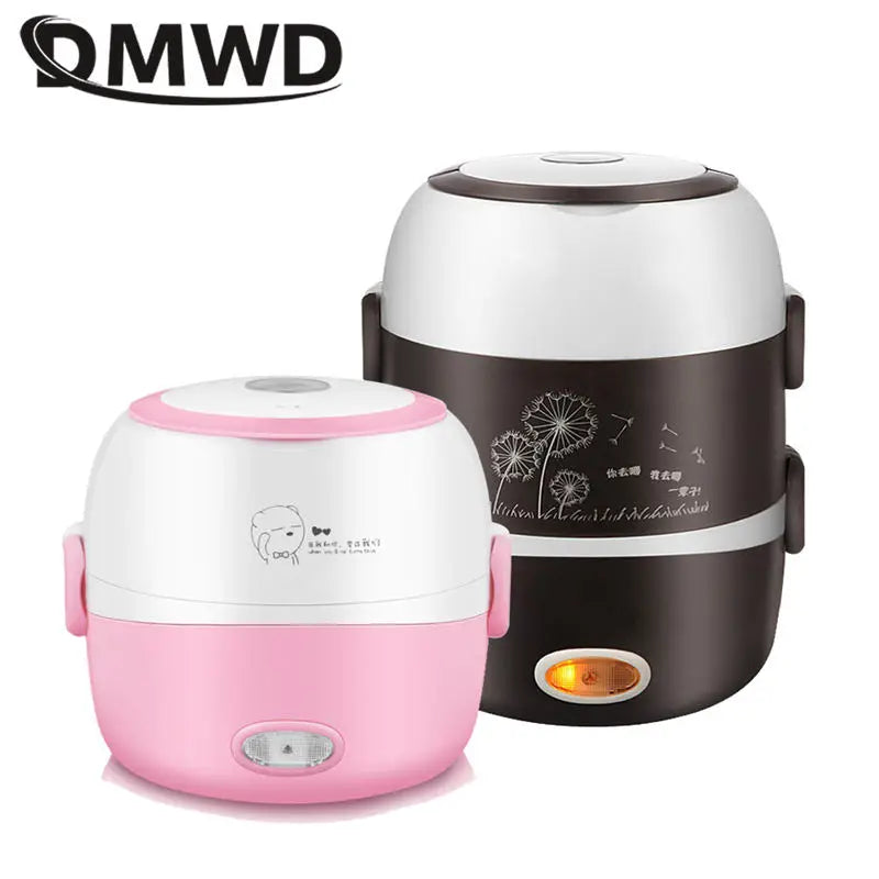 DMWD Electric Mini Rice Cooker 2L