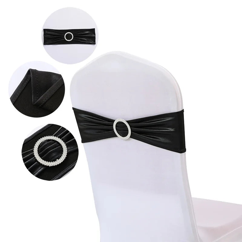 Wedding Chair Sashes | Spandex Chair Sashes | HomeHaven Goods