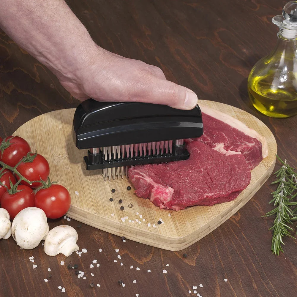 Blades Needle Meat Tenderizer Stainless Steel Knife Meat Beaf Steak