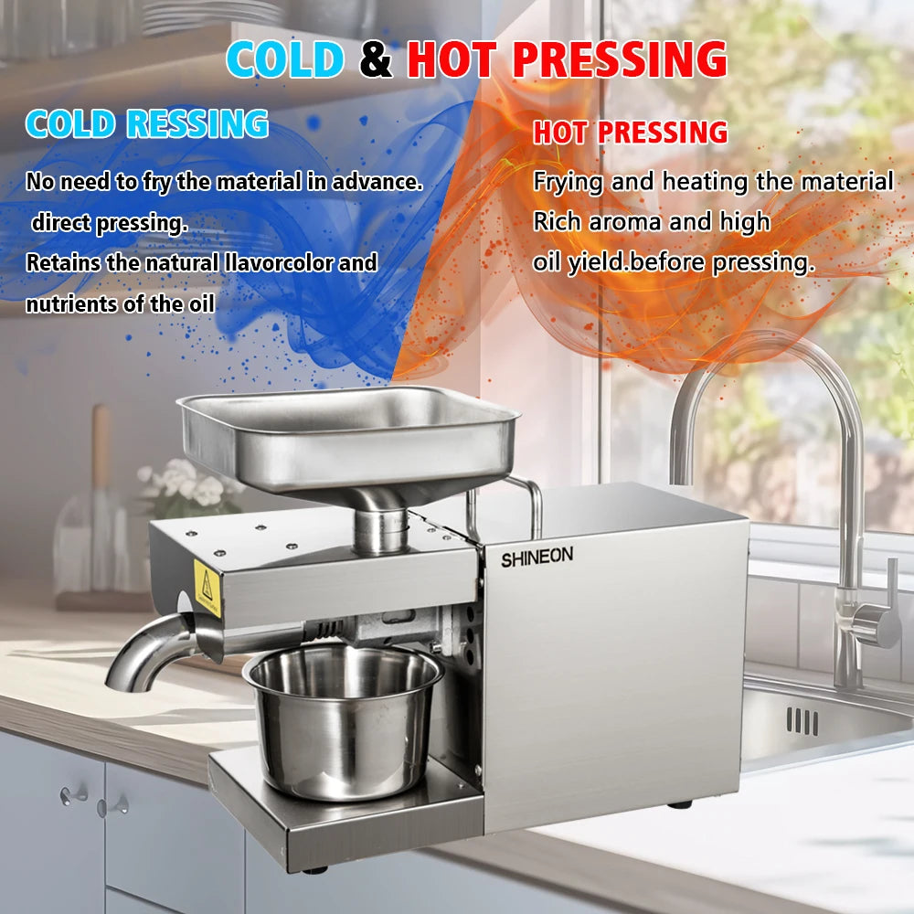 1500W Automatic Cold Press Oil Machine