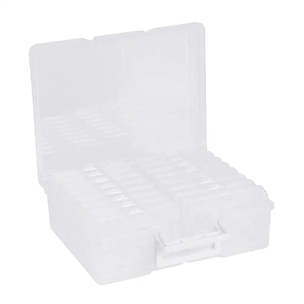 Photo Storage Box Photo Keeper Cases Plastic Photo Storage