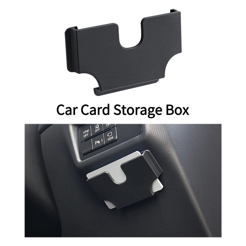 Car Interior Card Holder Multifunctional Portable Card Storage